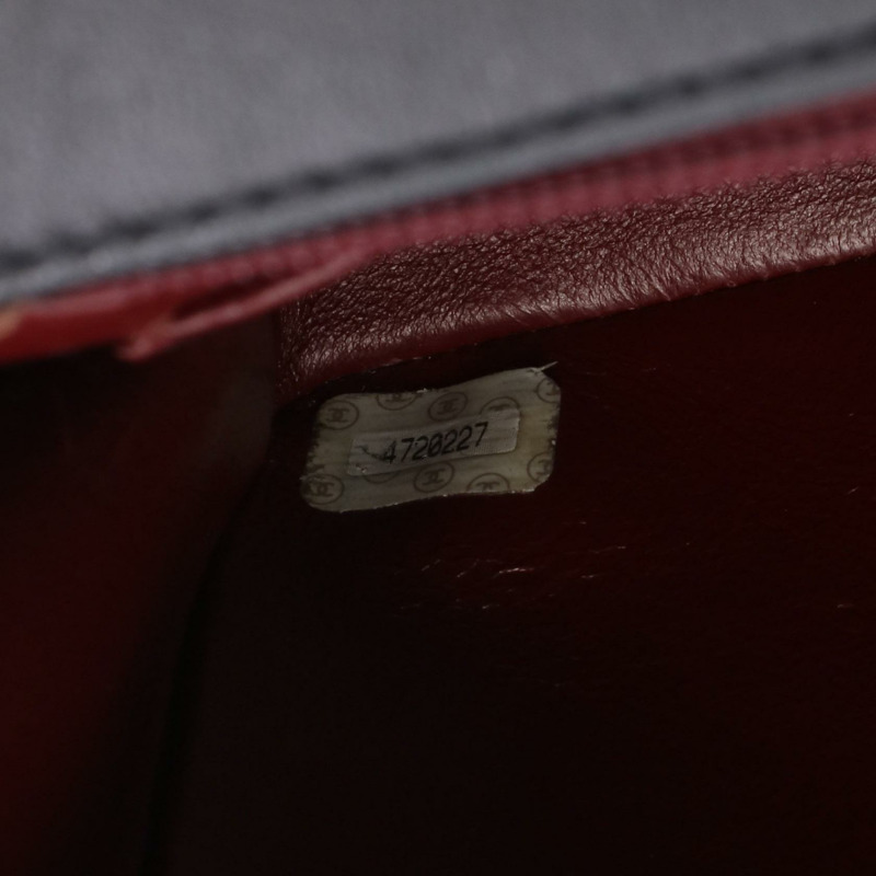 香奈兒 Mademoiselle 鏈條肩背包，羊皮材質，黑色，二手，金色五金-4