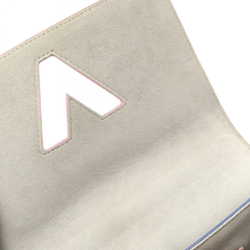 路易威登 Twist MM 鏈條肩背包 Epi 皮革 粉紅色/藍色 二手 女士-6