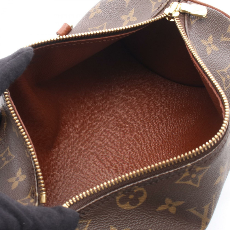 路易威登 Papillon 26 Old 手提包 M51366 Monogram 帆布皮革棕色二手-2