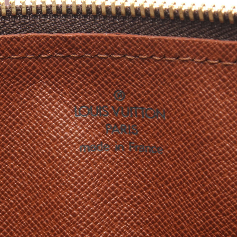 路易威登 Papillon 26 Old 手提包 M51366 Monogram 帆布皮革棕色二手-3