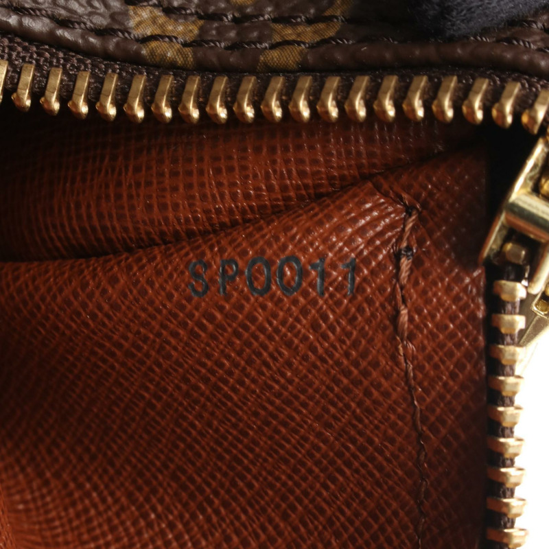 路易威登 Papillon 26 Old 手提包 M51366 Monogram 帆布皮革棕色二手-4