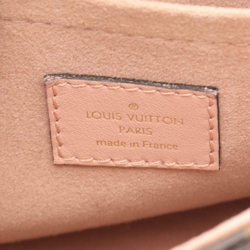 路易威登 Locky BB 單肩斜背包 M44080 Monogram 粉紅色 二手 LV-3