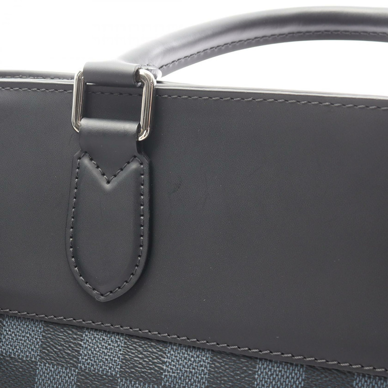 路易威登 Newport 手提單肩斜背包 N41588 Damie 鈷藍色/海軍藍/黑色-10