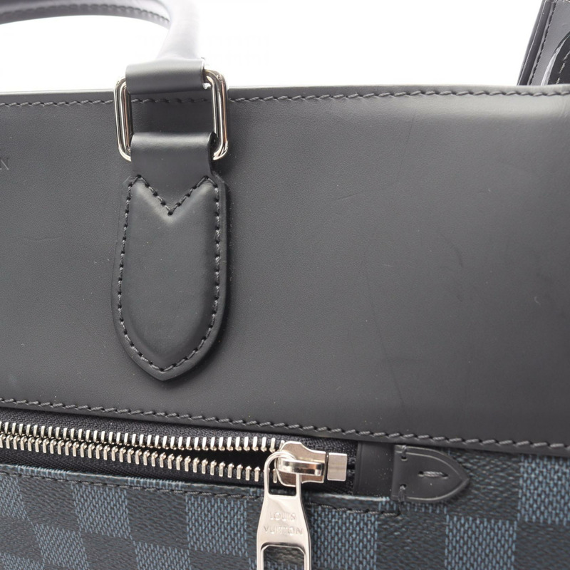 路易威登 Newport 手提單肩斜背包 N41588 Damie 鈷藍色/海軍藍/黑色-11