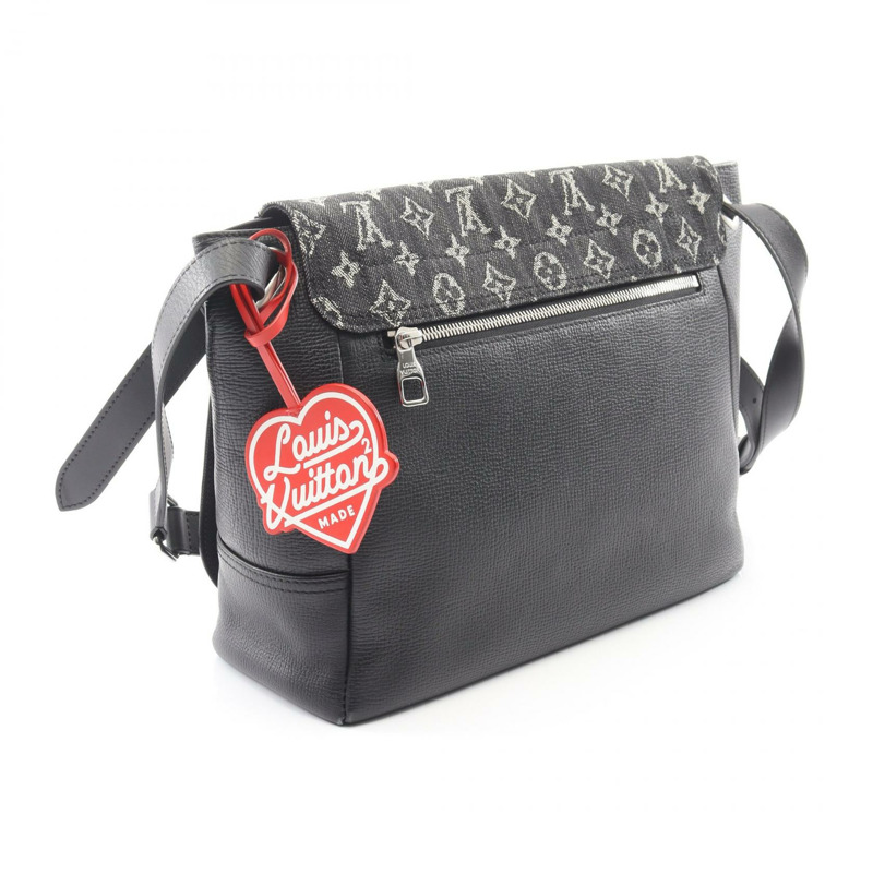 LOUIS VUITTON x NIGO BUSUS TOKYO 單肩包 M45971 Monogram 牛仔皮革 BK-1