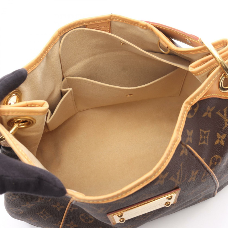 路易威登 Galliera PM 單肩包 M56382 Monogram 帆布皮革棕色二手-2