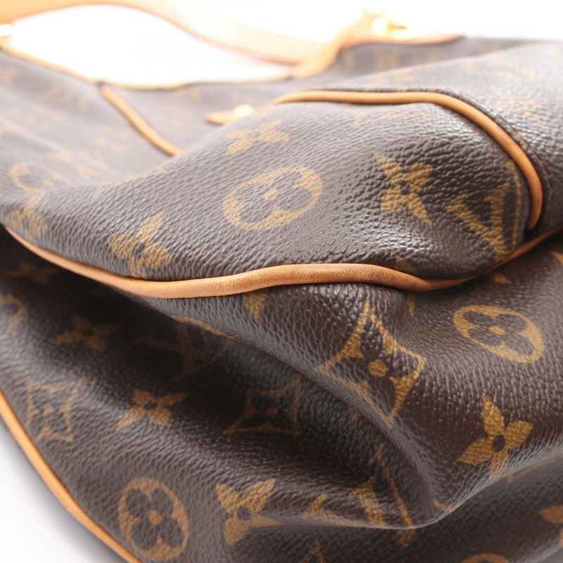 路易威登 Galliera PM 單肩包 M56382 Monogram 帆布皮革棕色二手-7