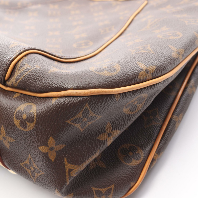 路易威登 Galliera PM 單肩包 M56382 Monogram 帆布皮革棕色二手-8