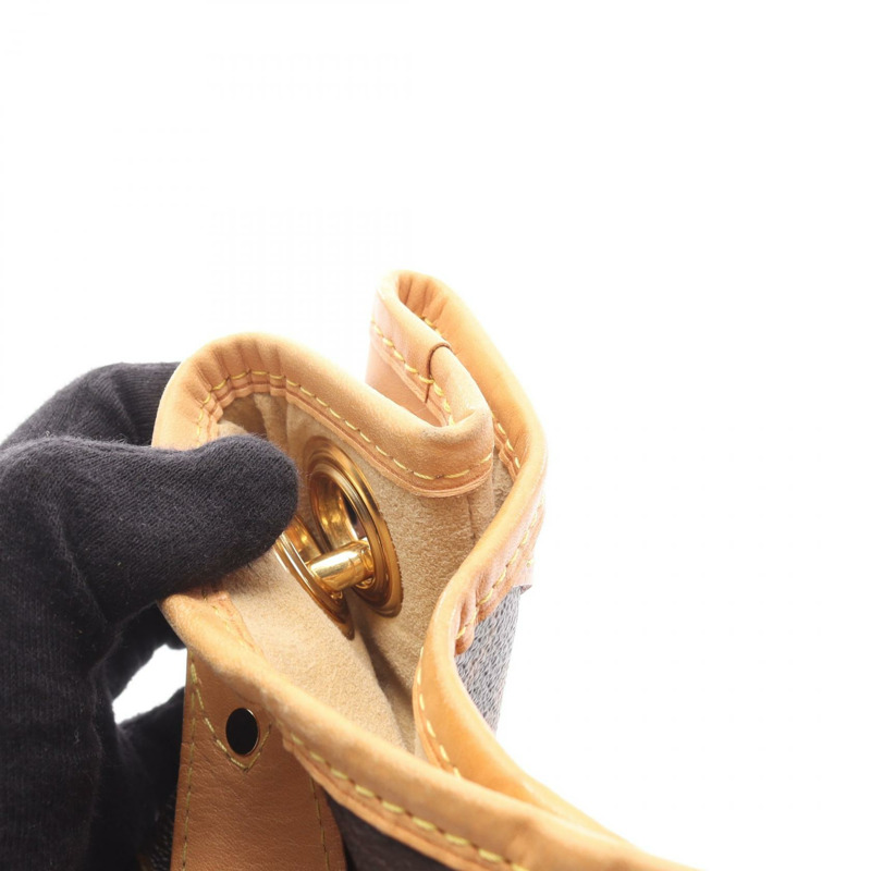 路易威登 Galliera PM 單肩包 M56382 Monogram 帆布皮革棕色二手-11