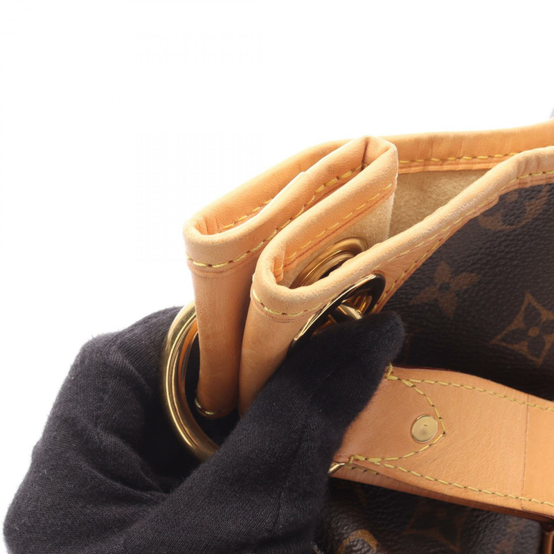 路易威登 Galliera PM 單肩包 M56382 Monogram 帆布皮革棕色二手-12