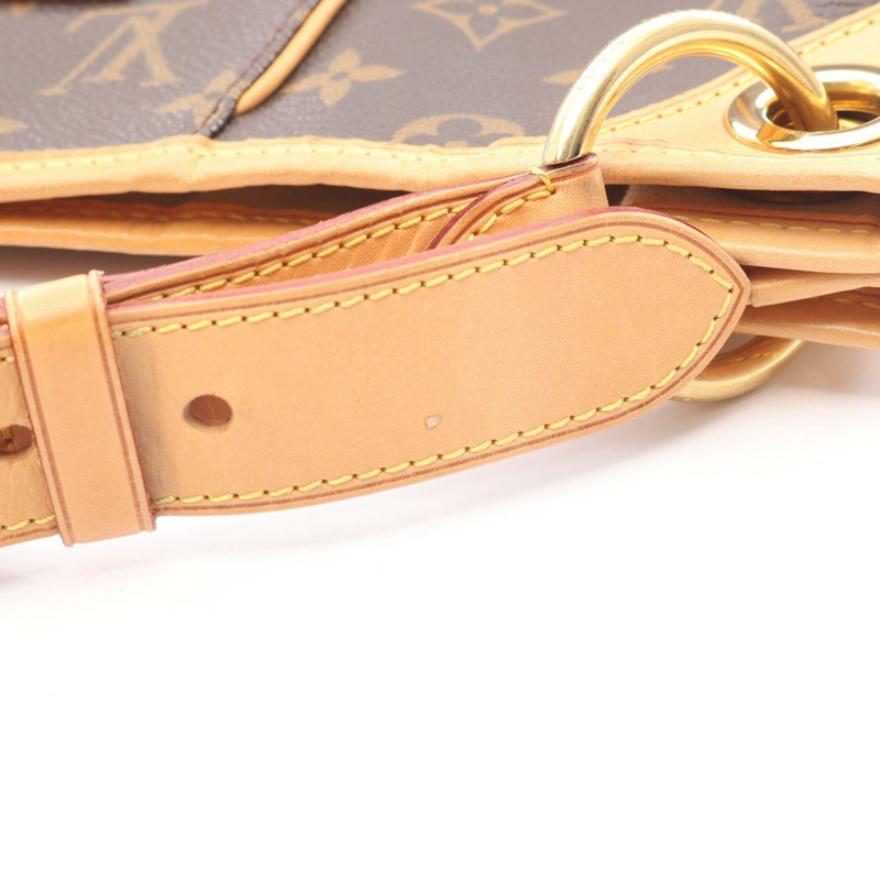 路易威登 Galliera PM 單肩包 M56382 Monogram 帆布皮革棕色二手-14