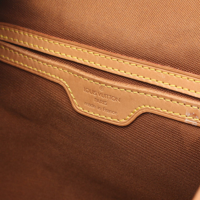 路易威登 Montsouris GM 雙肩包 M51135 Monogram 帆布 棕色 二手-3