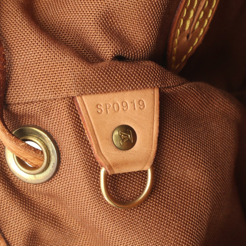 路易威登 Montsouris GM 雙肩包 M51135 Monogram 帆布 棕色 二手-4