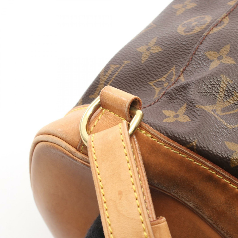 路易威登 Montsouris GM 雙肩包 M51135 Monogram 帆布 棕色 二手-8