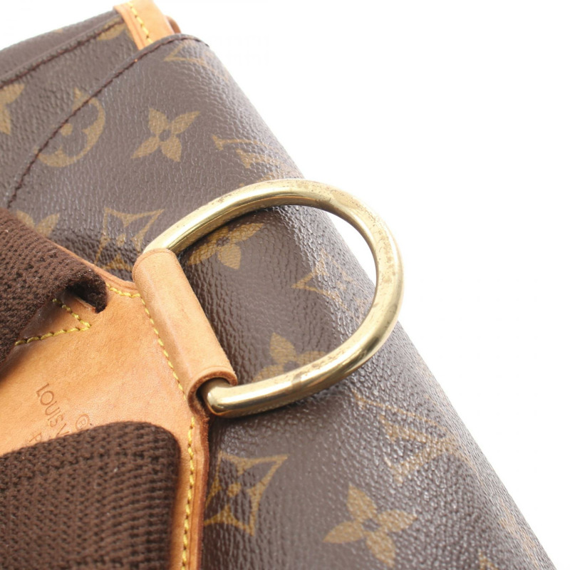 路易威登 Montsouris GM 雙肩包 M51135 Monogram 帆布 棕色 二手-9