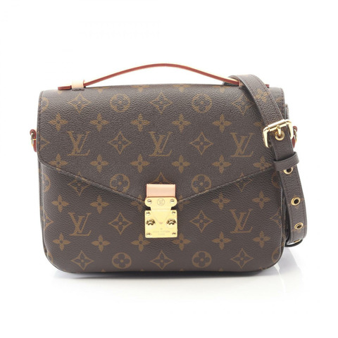 路易威登 Pochette Metis MM 斜背包 M44875 Monogram 棕色皮革