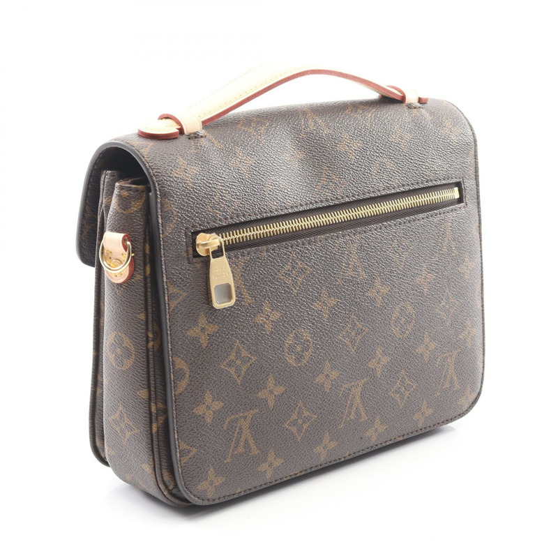 路易威登 Pochette Metis MM 斜背包 M44875 Monogram 棕色皮革-1