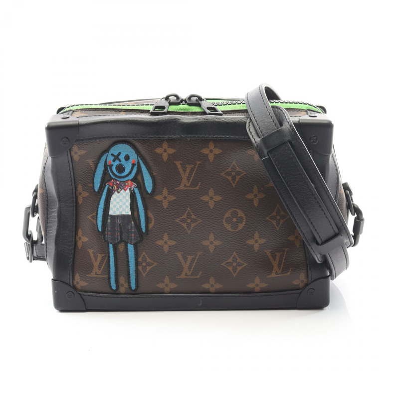 路易威登 Soft Trunk LV Friend 肩背包 M45619 Monogram macassar LV-0