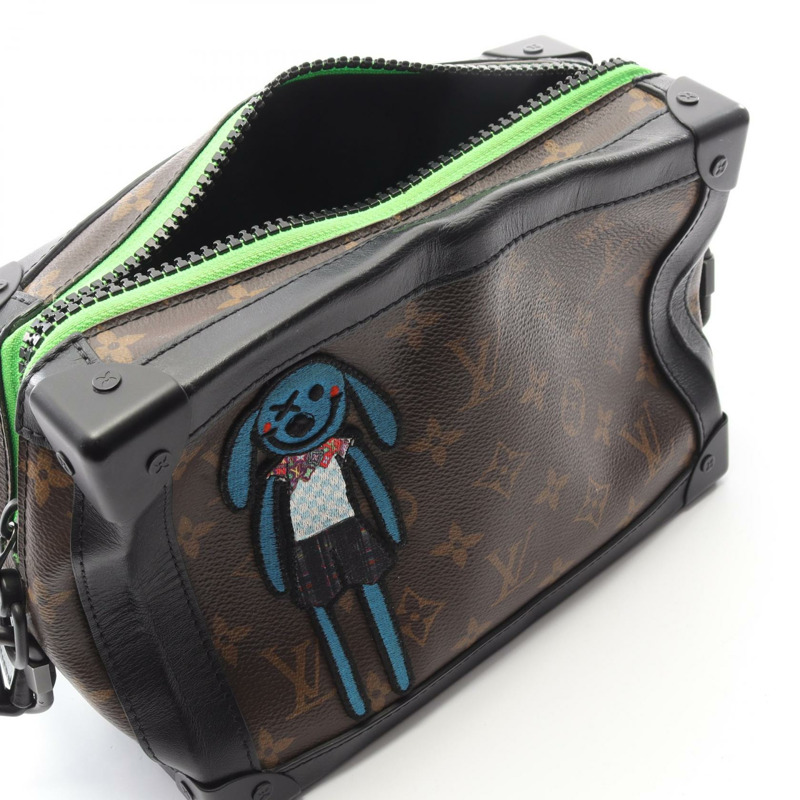 路易威登 Soft Trunk LV Friend 肩背包 M45619 Monogram macassar LV-9