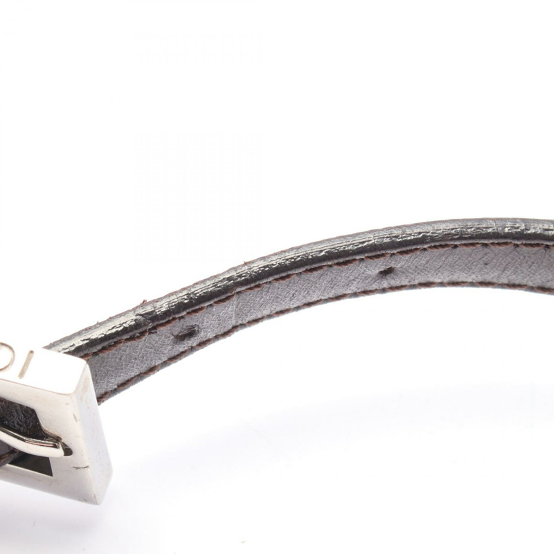 FENDI Zucca 單肩手提包 26686 帆布皮革棕色 二手 女士-4