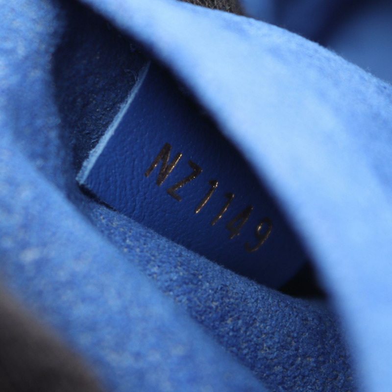 路易威登 New Wave Chain PM 單肩包 M53924 皮革 藍色霓虹色 二手-4