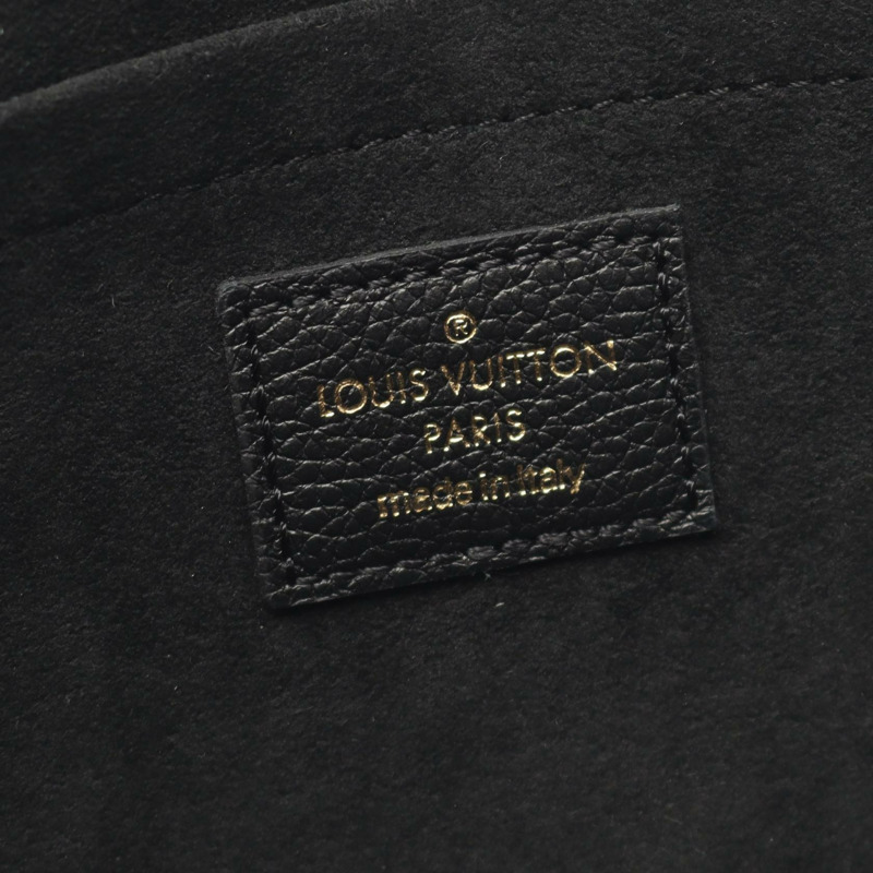 路易威登 Pochette Felicie 鏈條斜背包 M82477 黑色皮革-3