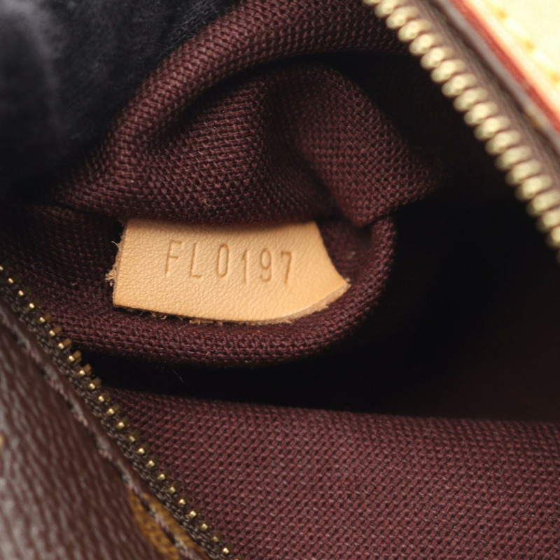 路易威登 Jena PM 單肩手提包 M42268 Monogram 帆布 棕色 二手 LV-4