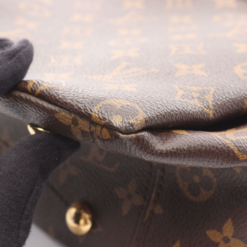 路易威登 Pallas 單肩手提包 M41064 Monogram 帆布 棕色/黑色 二手 LV-8
