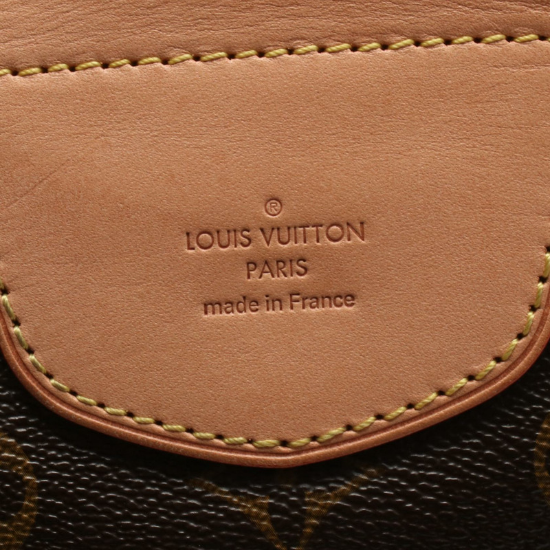 路易威登 Stresa PM 單肩包 M51186 Monogram 帆布皮革棕色二手-3