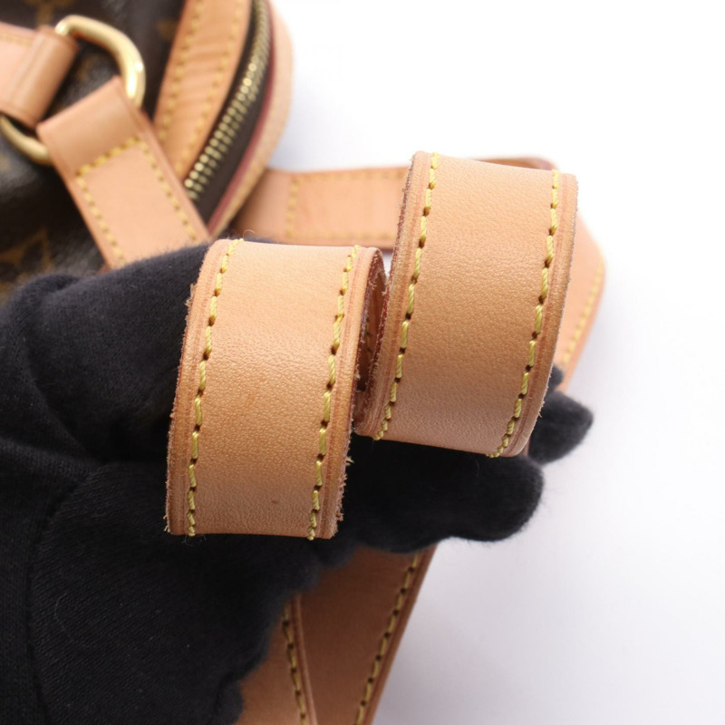 路易威登 Stresa PM 單肩包 M51186 Monogram 帆布皮革棕色二手-9