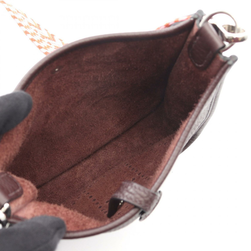 愛馬仕 Evelyne TPM Amazon 單肩斜背包 U Taurillon Clemence SHW-2