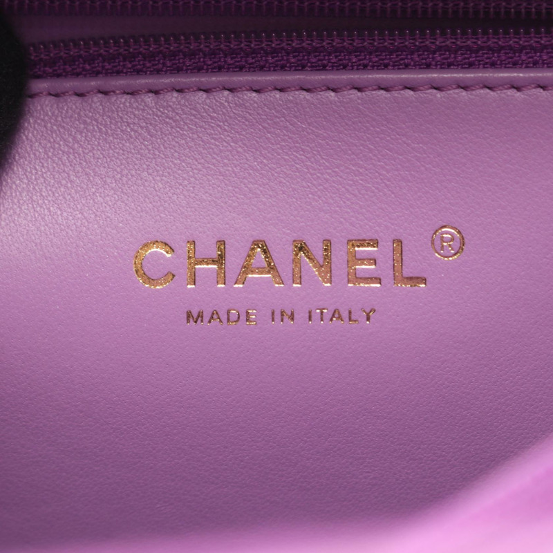 香奈兒 CC Figley Vanity 鏈條斜背包 A93343 斜紋軟呢皮革 GHW-3