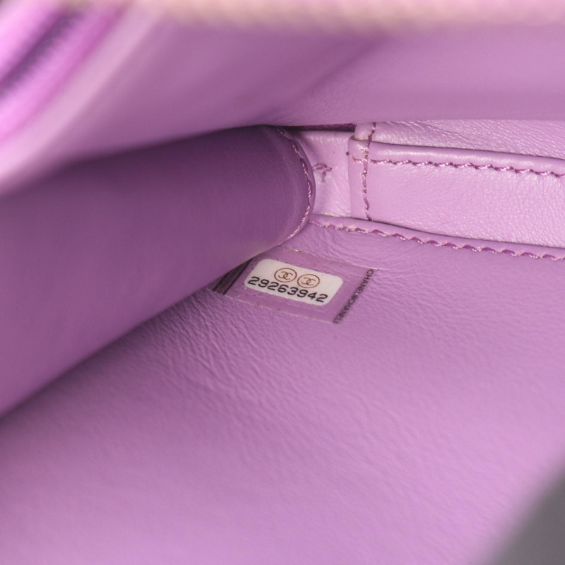 香奈兒 CC Figley Vanity 鏈條斜背包 A93343 斜紋軟呢皮革 GHW-4