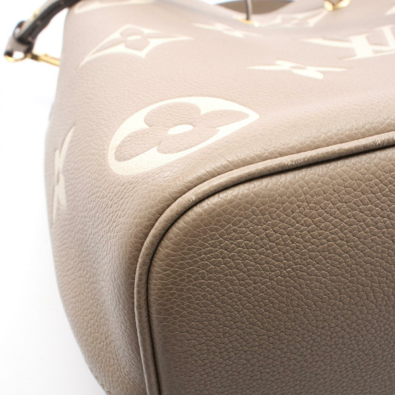 路易威登 NeoNoe MM 雙色肩背包 M45555 Monogram empreinte 米色 LV-5
