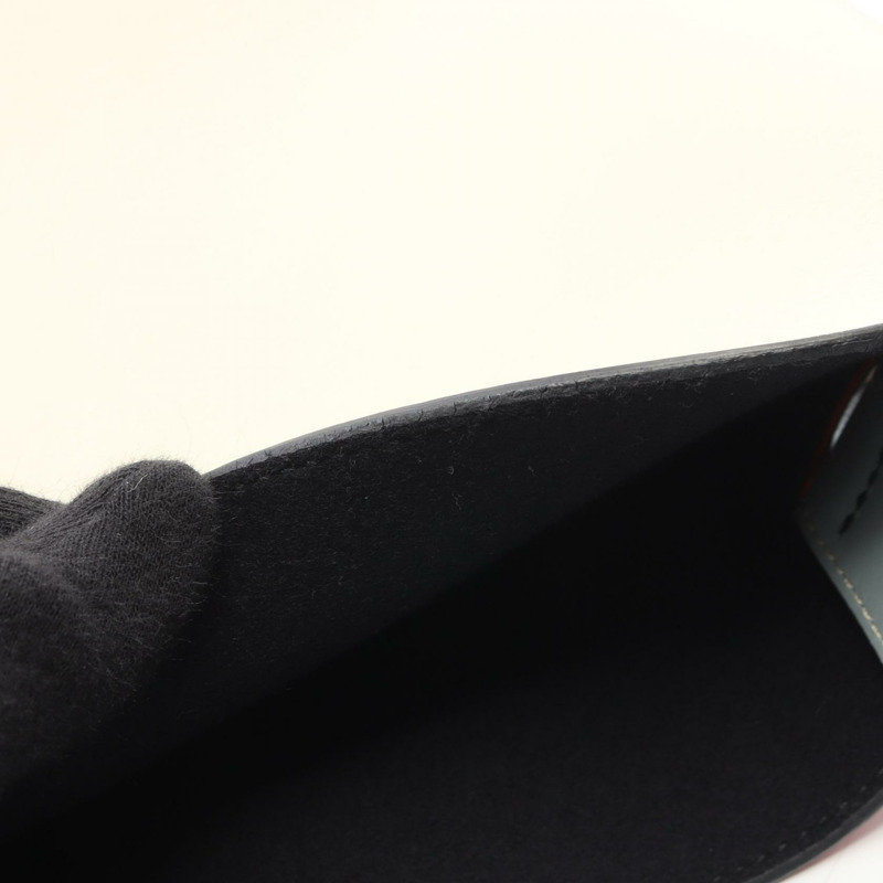 CELINE Twisted Cabas 小號單肩托特包 177053 皮革 米色 紅色 藍色 二手-6