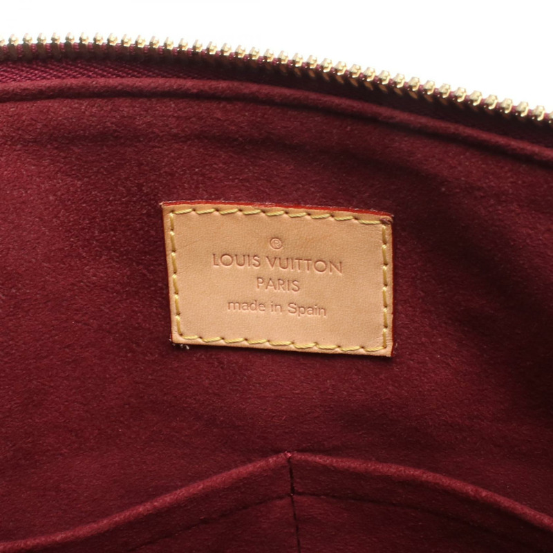 路易威登 Palace 單肩手提包 M40906 Monogram 帆布皮革棕色二手-3