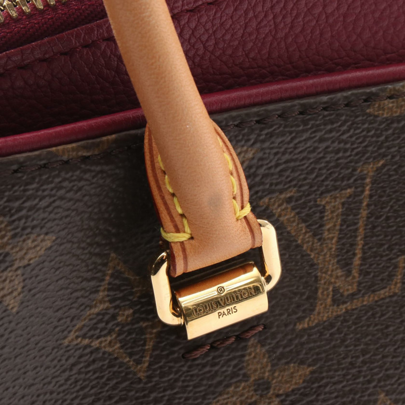 路易威登 Palace 單肩手提包 M40906 Monogram 帆布皮革棕色二手-8