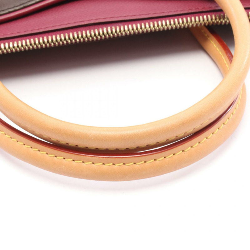 路易威登 Palace 單肩手提包 M40906 Monogram 帆布皮革棕色二手-11