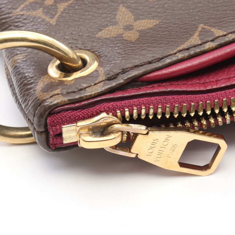 路易威登 Palace 單肩手提包 M40906 Monogram 帆布皮革棕色二手-12