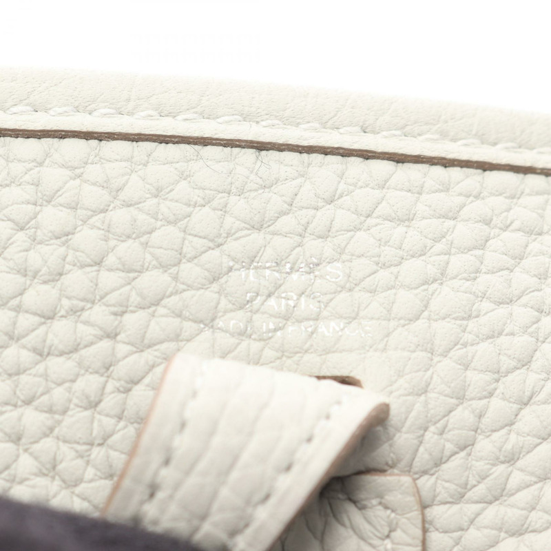 愛馬仕 Evelyne Amazon TPM 肩背斜背包 Y 皮革灰 SHW 二手女士-3