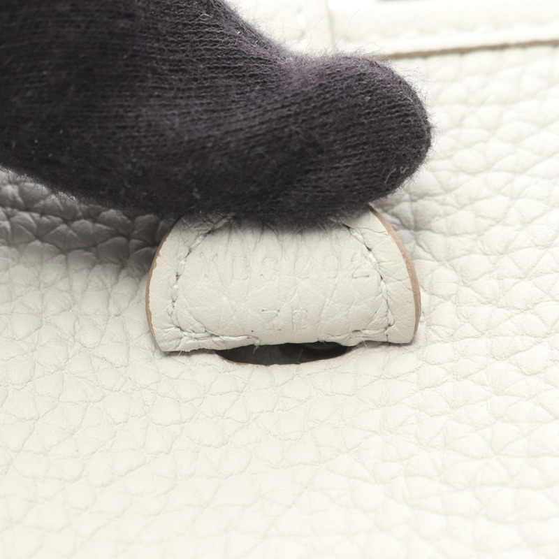 愛馬仕 Evelyne Amazon TPM 肩背斜背包 Y 皮革灰 SHW 二手女士-4