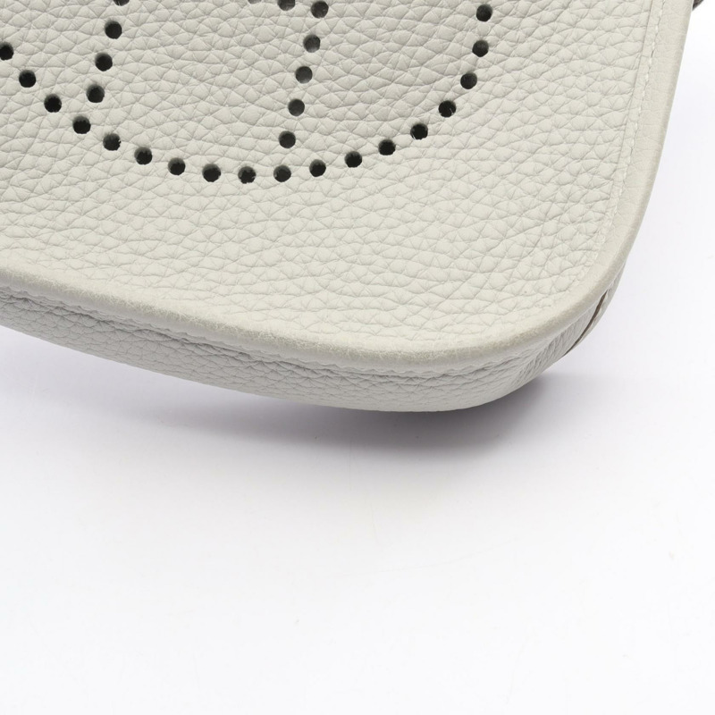 愛馬仕 Evelyne Amazon TPM 肩背斜背包 Y 皮革灰 SHW 二手女士-5