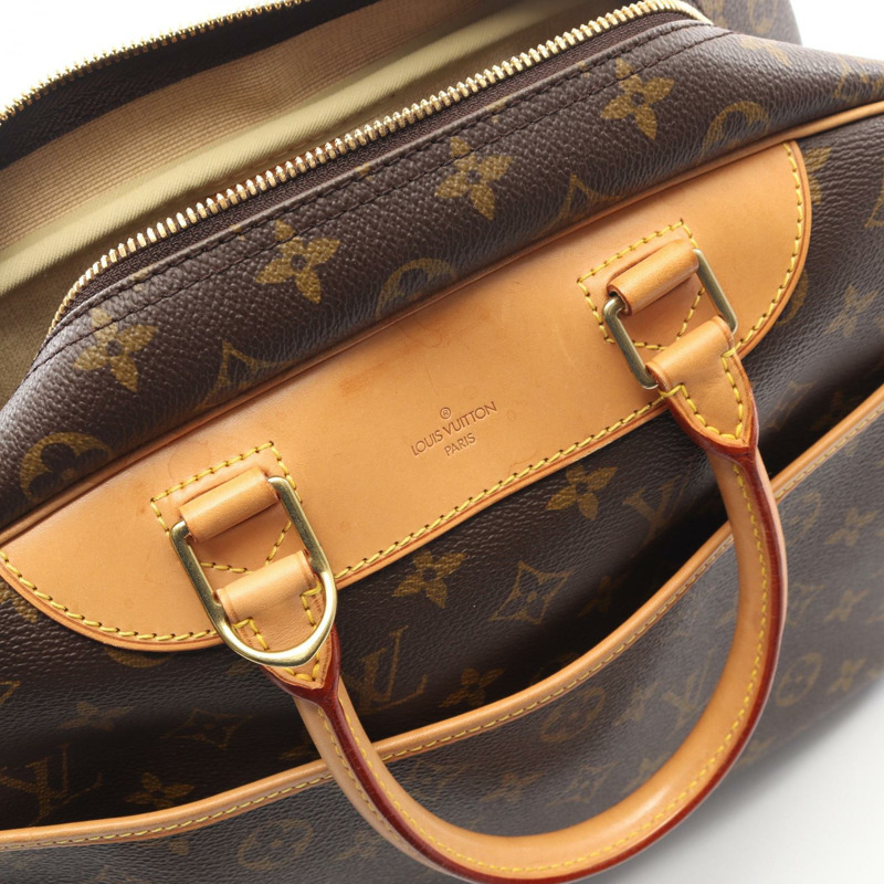 路易威登 Deauville Bowling 化妝包 M47270 Monogram 帆布 二手 LV-5