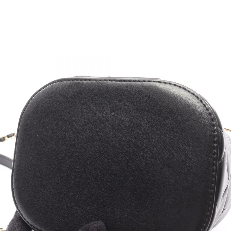 香奈兒 Trendy CC 單肩包 AS1626 羊皮黑色金色五金二手女款-7