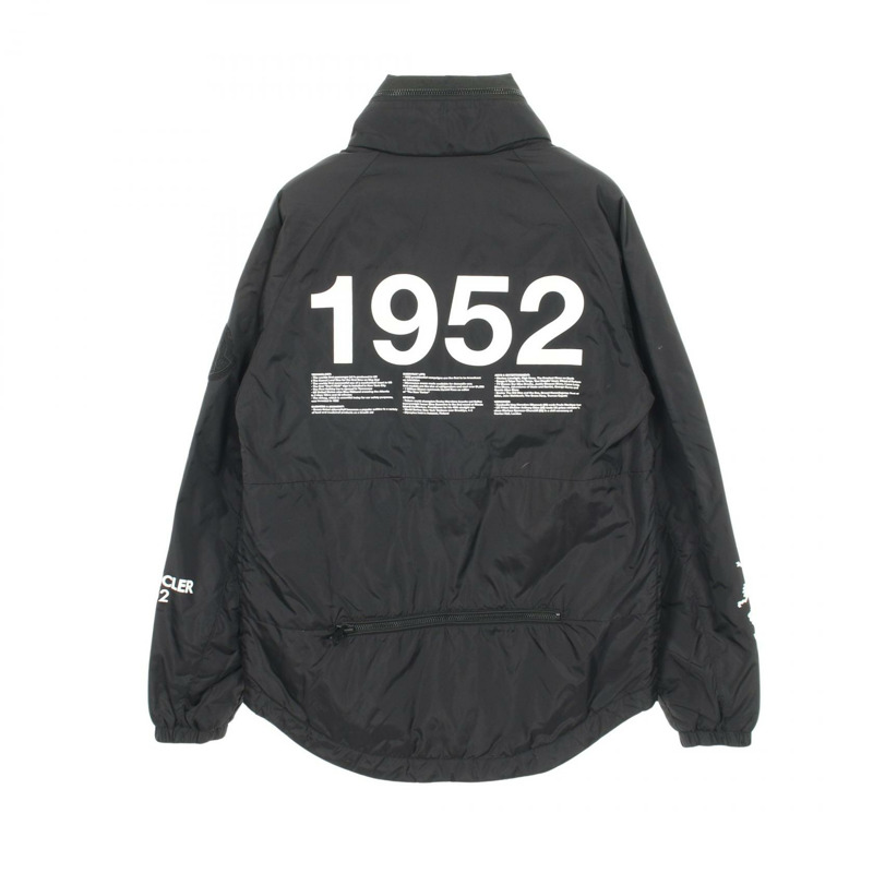 MONCLER GENIUS 2 1952 OCTIS 羽絨外套,尼龍材質,黑色,二手,尺寸 0-1