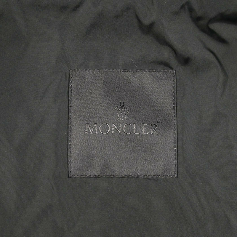 MONCLER GENIUS 2 1952 OCTIS 羽絨外套,尼龍材質,黑色,二手,尺寸 0-2