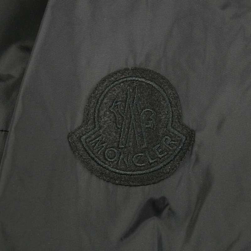 MONCLER GENIUS 2 1952 OCTIS 羽絨外套,尼龍材質,黑色,二手,尺寸 0-5