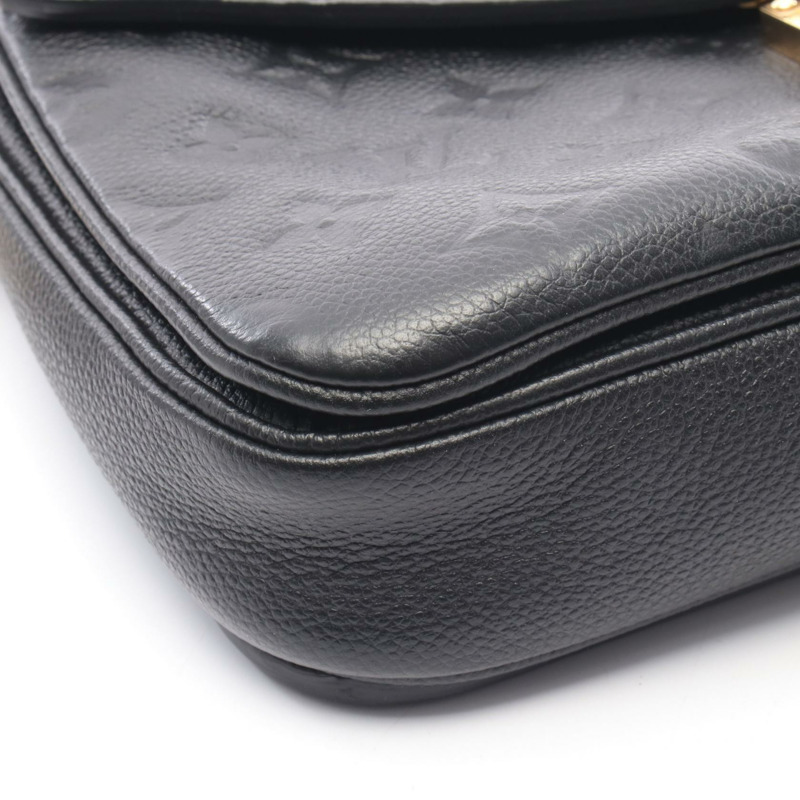 路易威登 Pochette Metis 中斜背包手提包 M41487 Monogram empreinte noir-6