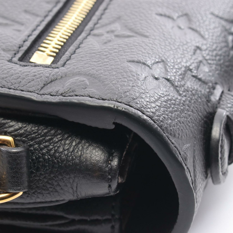 路易威登 Pochette Metis 中斜背包手提包 M41487 Monogram empreinte noir-7