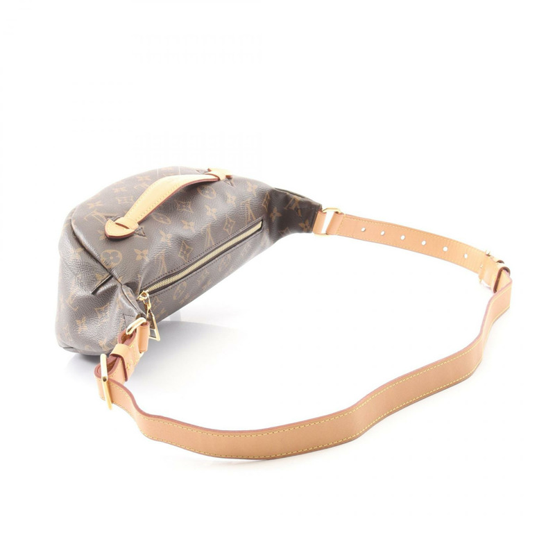 路易威登 (LOUIS VUITTON) 腰包 M43644 Monogram 皮革 棕色 二手 LV-1